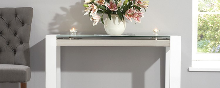 High Gloss Console Tables